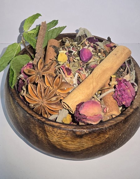 خلطة أعشاب صحية