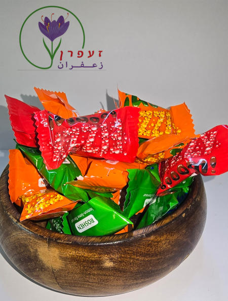 ملبس فوار بطعم الفواكة