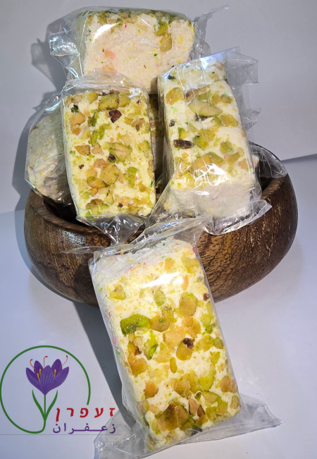 قشطة بالفستق الحلبي